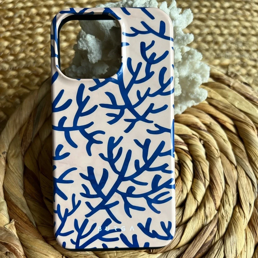 Tik tok vitals burgs Coral iPhone 13pro Case